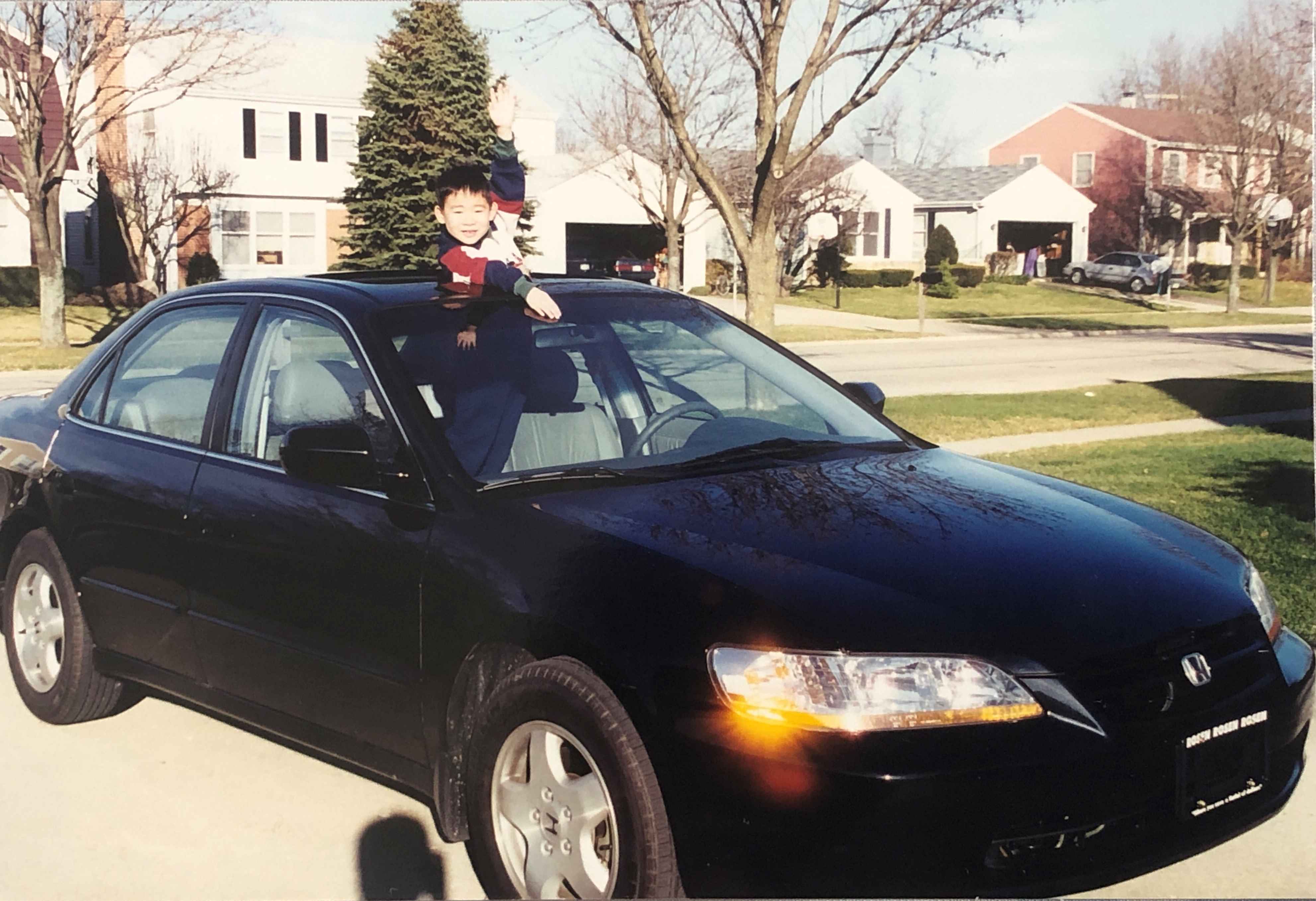 1998年新车进家时