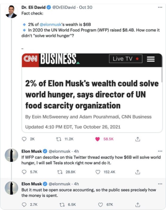 11 2 Musk Twitter response bout 6B donation