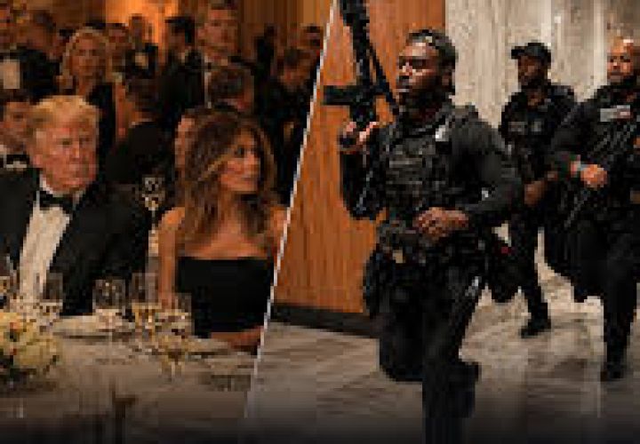 白宫宴会发生枪击，特朗普未受伤，枪手被捕