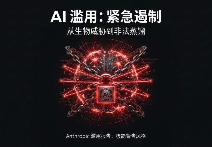 AI巨头Anthropic发布AI滥用报告：从生物威胁到非法蒸馏