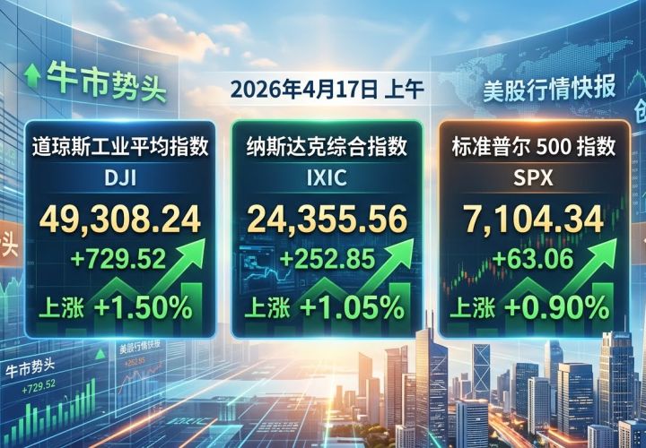 标普500（S&P 500）破7100点，创历史新高