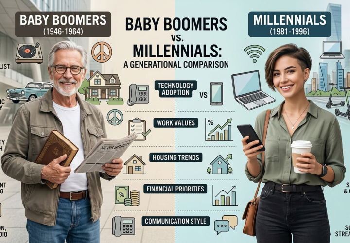 美国千禧一代和婴儿潮一代，谁的日子更难？