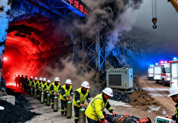 中国发生数年来最致命煤矿爆炸事故，至少82人遇难