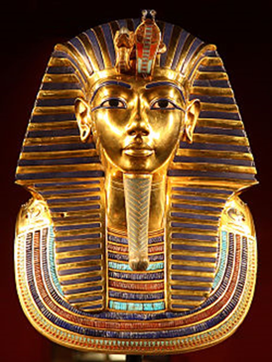 02 16古埃及面具照片
