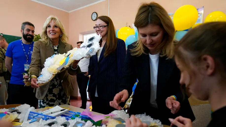 05 08 first lady visited Ukrane 5