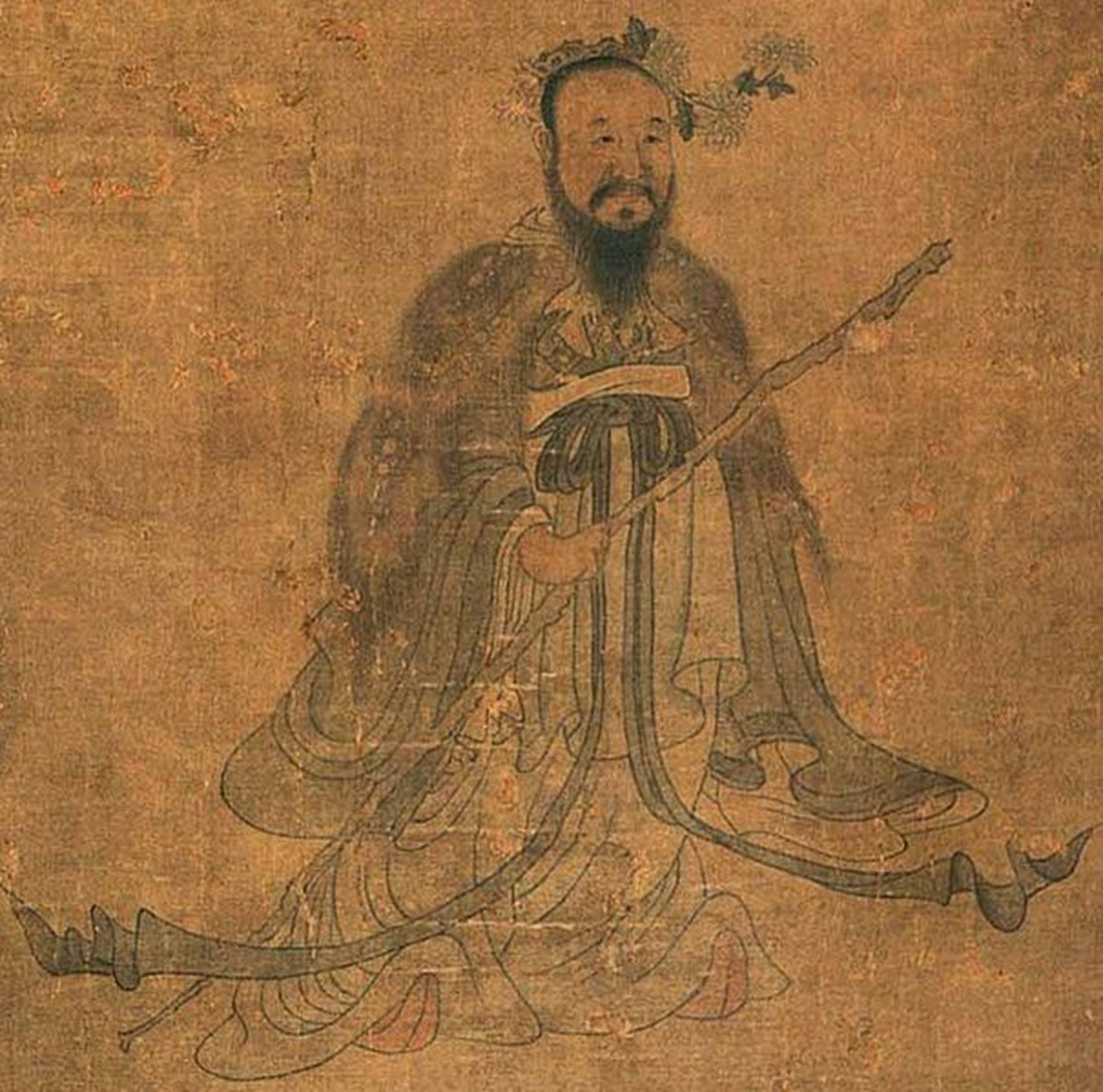 05 26 Qu Yuan by Chen HongShou Wikipedia Commons