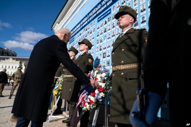 2023 02 20 Biden visited Ukrane 4