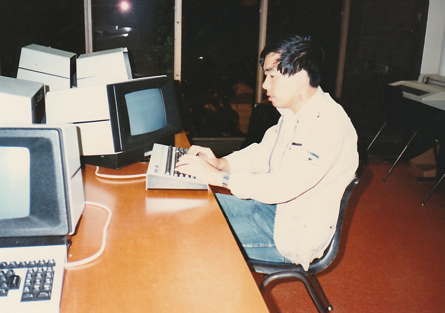 UIC 计算机实验室 1985