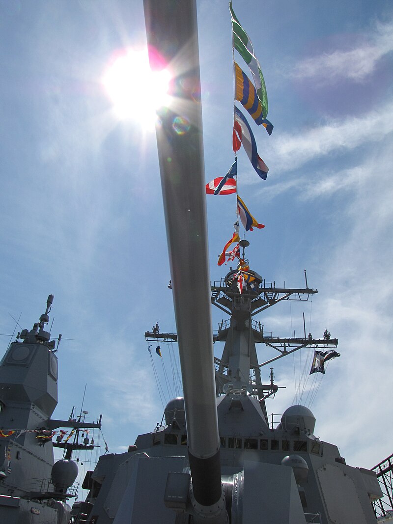 2025 03 17 USS Gravely Forward gun