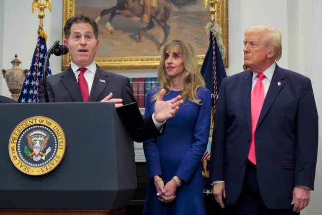 2025 12 06 Trump Accounts Dell donation