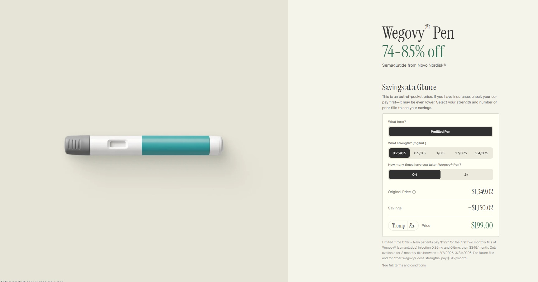 2026 02 06 TrumpRX cost comparison 2